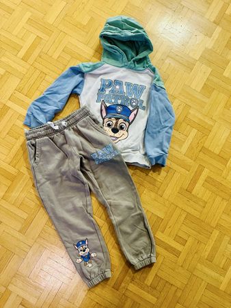 Paw Patrol Kinder Kleider Traineranzug Set Gr. 122