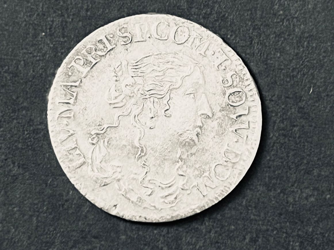 Tutti le monete: 1 Luigino 1666Grafschaft Tassarolo Silber – Usato da Neuenhof venduto da Mastermind-73 1
