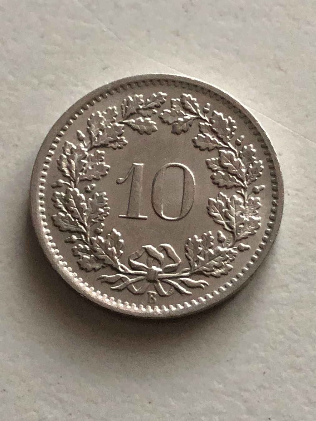 Toutes les monnaies: 10 Rp. 1968 unz. – Neuf (Voir description) à Schötz par Odpa 1