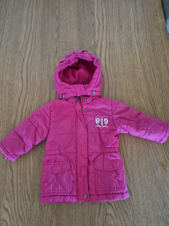 Winterjacke pink Grösse 80 