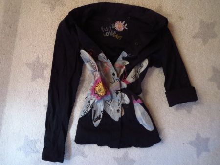 NEUE DESIGUAL Damen Bluse Gr L