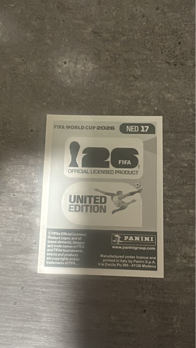 Panini Carte collezionabili: NED 17 , FIFA WORLD CUP 2026 PANINI  – Nuovo (secondo la descrizione) da Frauenfeld venduto da 1PegPeg1 1