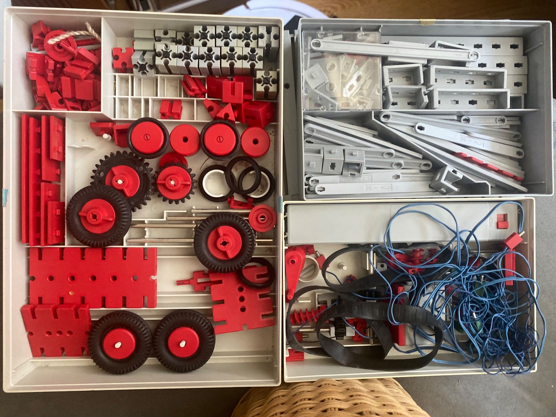 Fischer Kit di costruzioni: Fischer Technik Sammlung Konvolut, div. Modelle – Usato da Fahrweid venduto da mcm_glx2 7