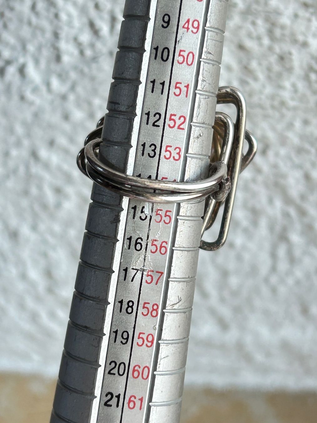 Ringe: Silberdraht Ring TRIANGEL ( Grösse 54/17) – Gebraucht aus Dittingen von Bijoubelle 5