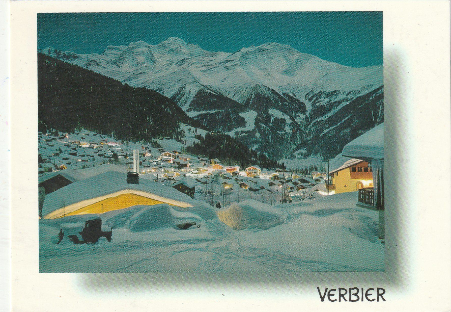 Ansichtskarten: Verbier – Gebraucht aus Lumbrein von made02