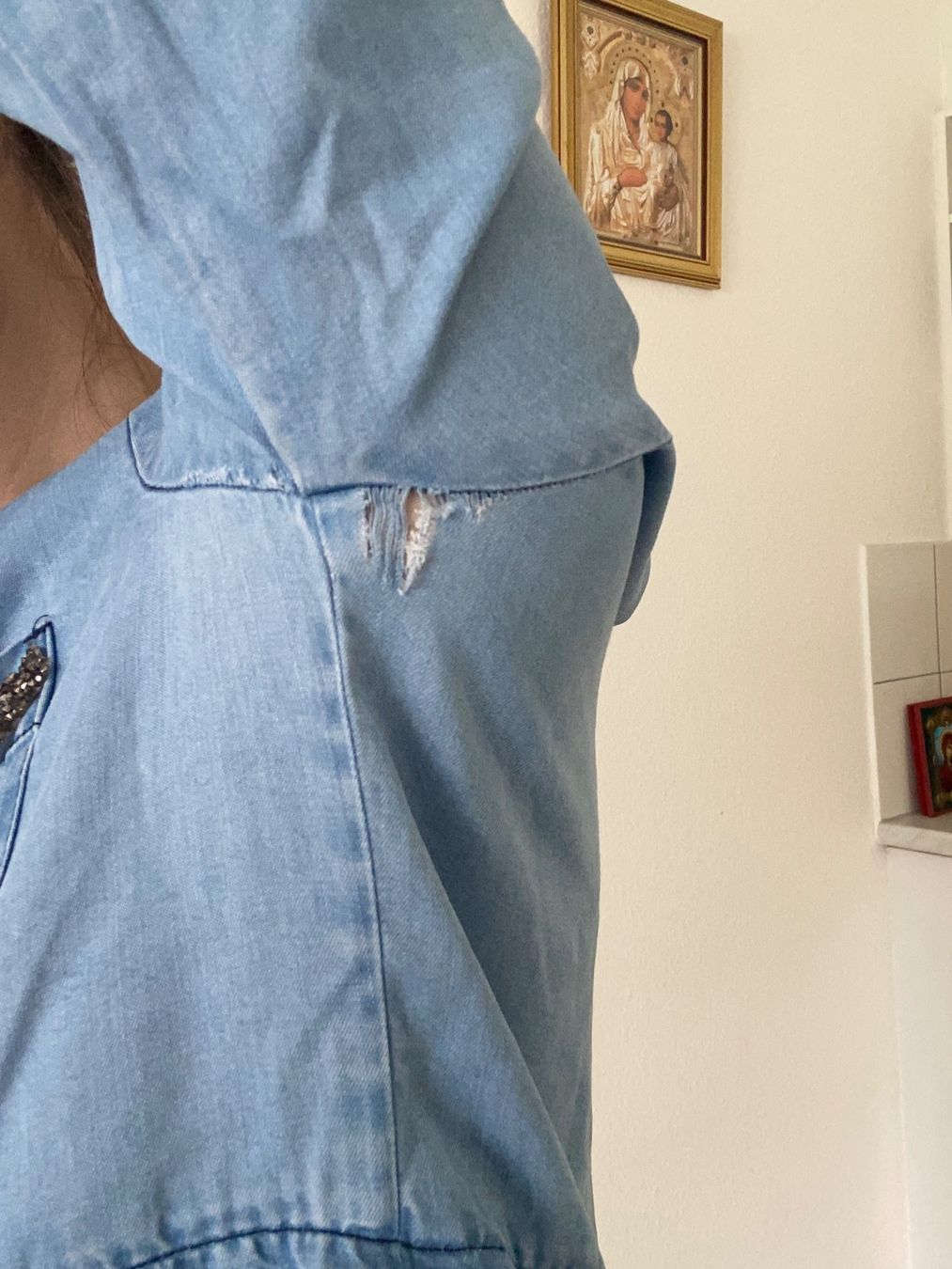 Zara Vestiti: ZARA JEANS HEMDKLEID MIT TASCHEN – Nuovo (secondo la descrizione) da Schlieren venduto da notkrys 7