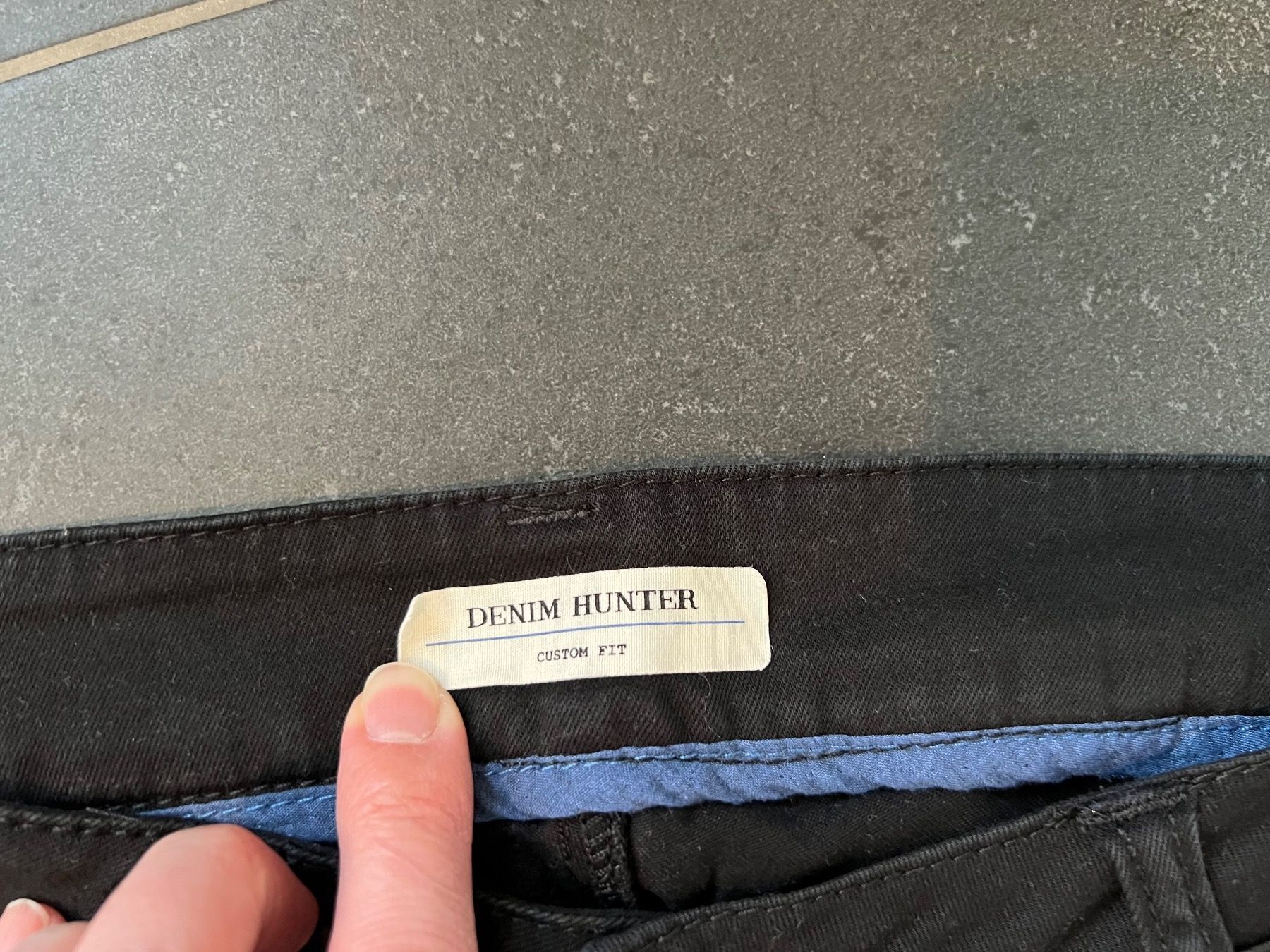 Jeans: Schwarze Denim Hunter Jeans – Nuovo (secondo la descrizione) da Inwil venduto da 27sonnenschein 2