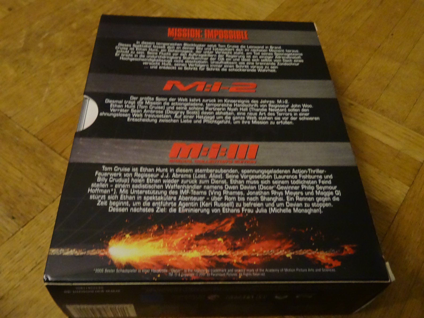 Tutti i DVDs: Mission Impossible Trilogy Blu-ray Box – Usato da Olten venduto da Disc-Verkauf 1