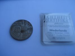 Münze Niederlande 1996. 5 Euro, Willem Barentsz,Stempelglanz
