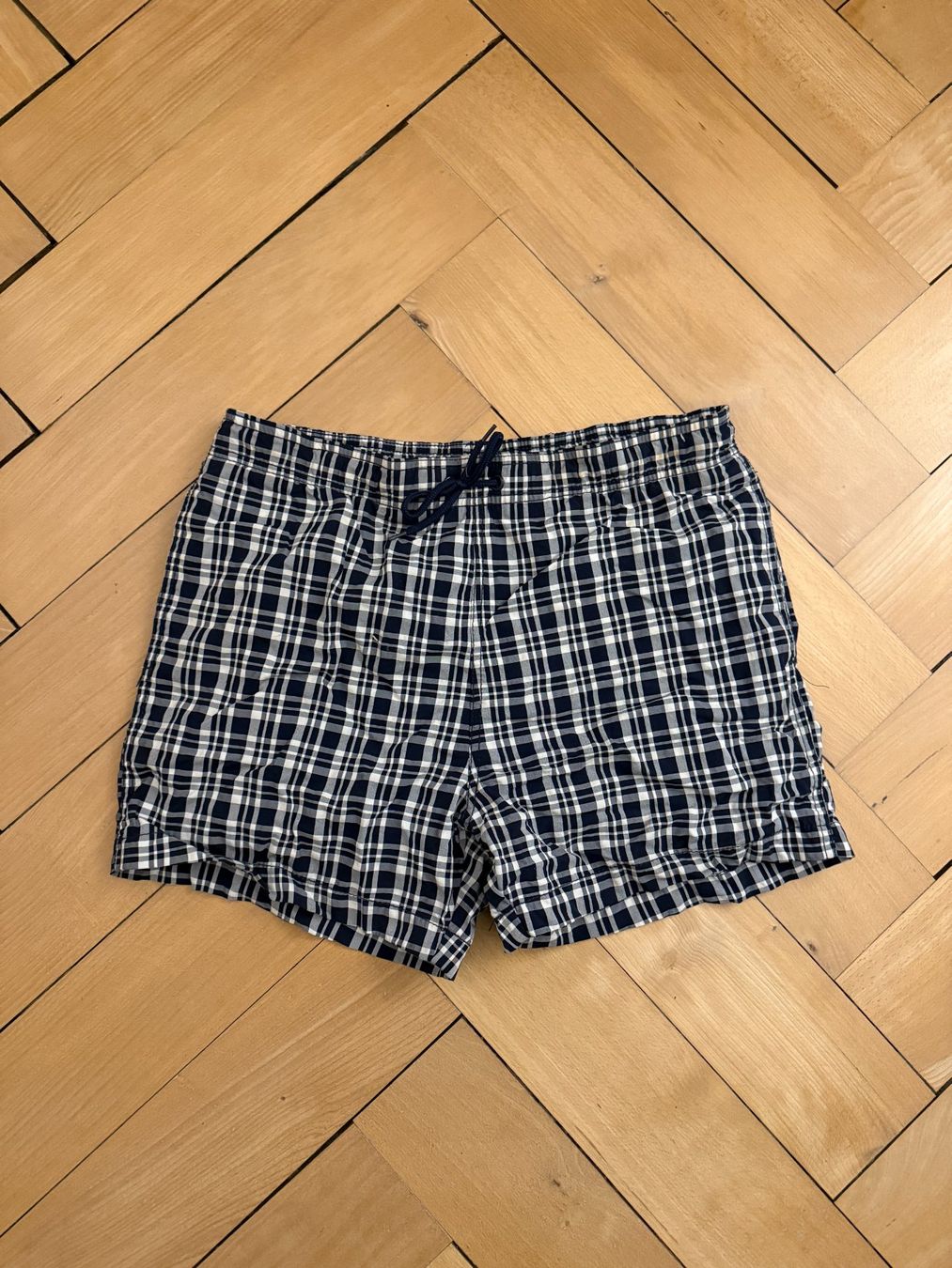 H&M Costumi da bagno: Badehose dunkelblau-weiss kariert S – Usato da Zürich venduto da Diazaio