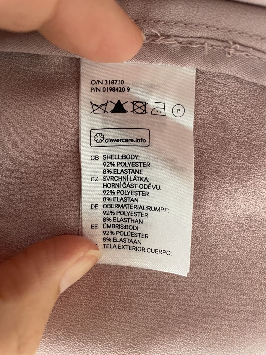 H&M Giacche: H&M Blazer, Gr. 36, rosa – Usato da Mauren venduto da acht33null 1