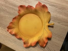 Deko-Schale Blatt Form  