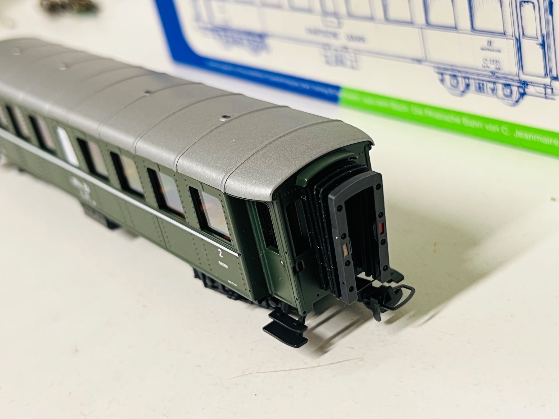 Modellini di ferrovie: STL-Models RhB B 2222 Personenwagen – Nuovo (secondo la descrizione) da Neuenhof venduto da ludovicco 4