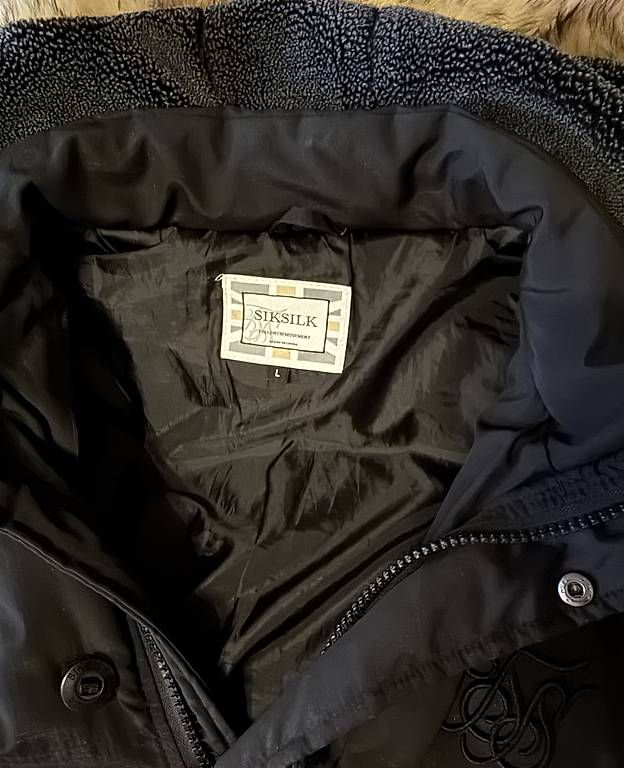 Giacche: Siksilk Tarka schwarze Winterjacke – Usato da Baden venduto da laurent2025 4