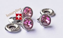 Swarovski Strass Niete, ss29,6.14-6.32mm, Rose, 25Stk