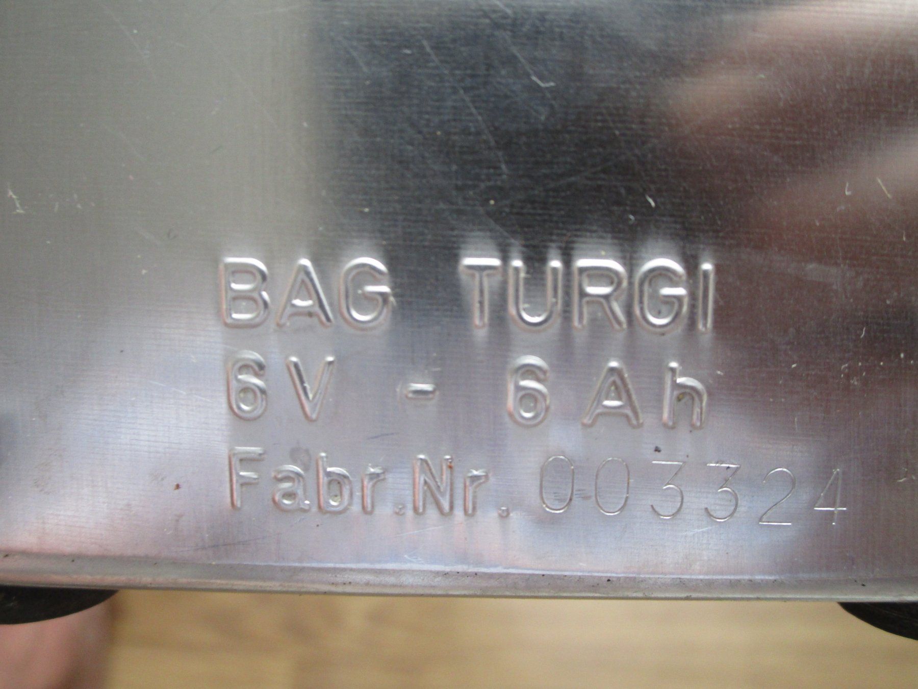 Bag Turgi Lampade: Eisenbahnerlampe  SBB-CFF  BAG TURGI – Usato da Heimberg venduto da Lupo57 1