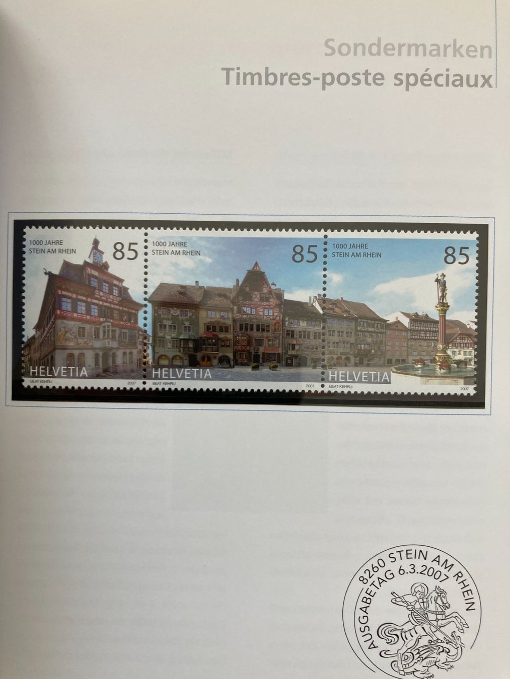 Tous les timbres: Schweiz 2007 Jahrbuch postfrisch vollständig Postpreis-20% – Neuf (Voir description) à Winterthur par schnueps 2