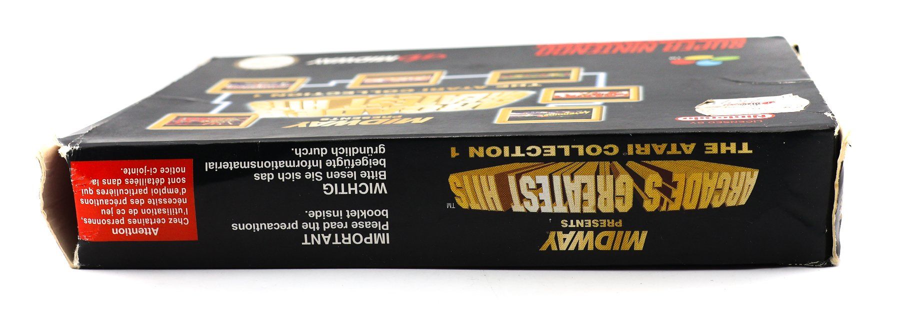 Nintendo Spiele: Arcade's Greatest Hits Atari Collection 1 PAL Boxed - SNES – Gebraucht aus Paudex von dindeboy 5