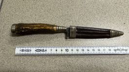 Vintage Jagdmesser Hirschkrone Solingen