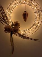 grosser Kranz mit 960 LED, twinkle, 45cm