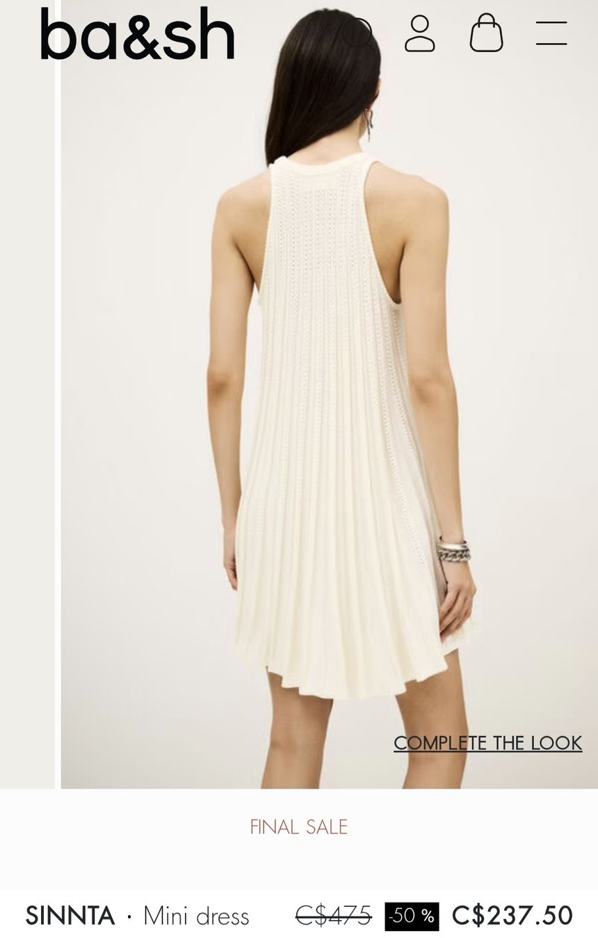 Ba&Sh Vestiti: Ba&Sh Sinnta dress – Nuovo (secondo la descrizione) da Genthod venduto da daf_odill 1