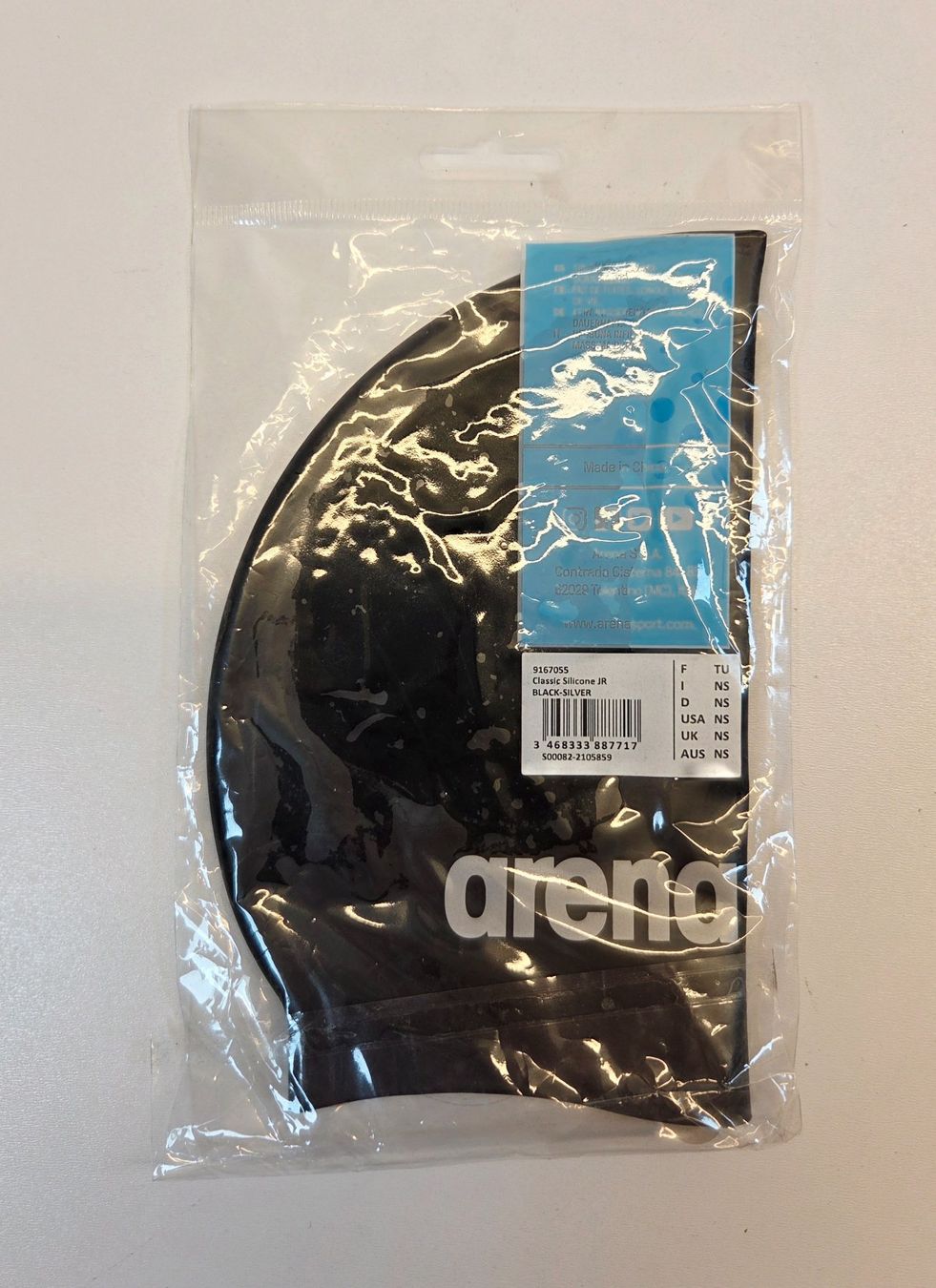 Arena Altro abbigliamento per bambino: ARENA Kinder Badekappe Classic Silikon Junior – Nuovo e nell'imballaggio originale da Braunau venduto da Brand-Store 2
