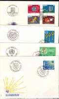 1982/1994/ FDC 4er Genfer Ämter  aus ABO