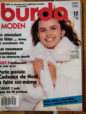 Burda mode en attendant les fêtes _ spécial cadeaux noel