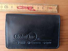 Kartenetui GlobalOne 90er Jahre