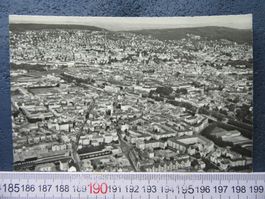ZÜRICH FLUGZEUGAUFNAHME ZAUGG AERO-FOTO AK ZH