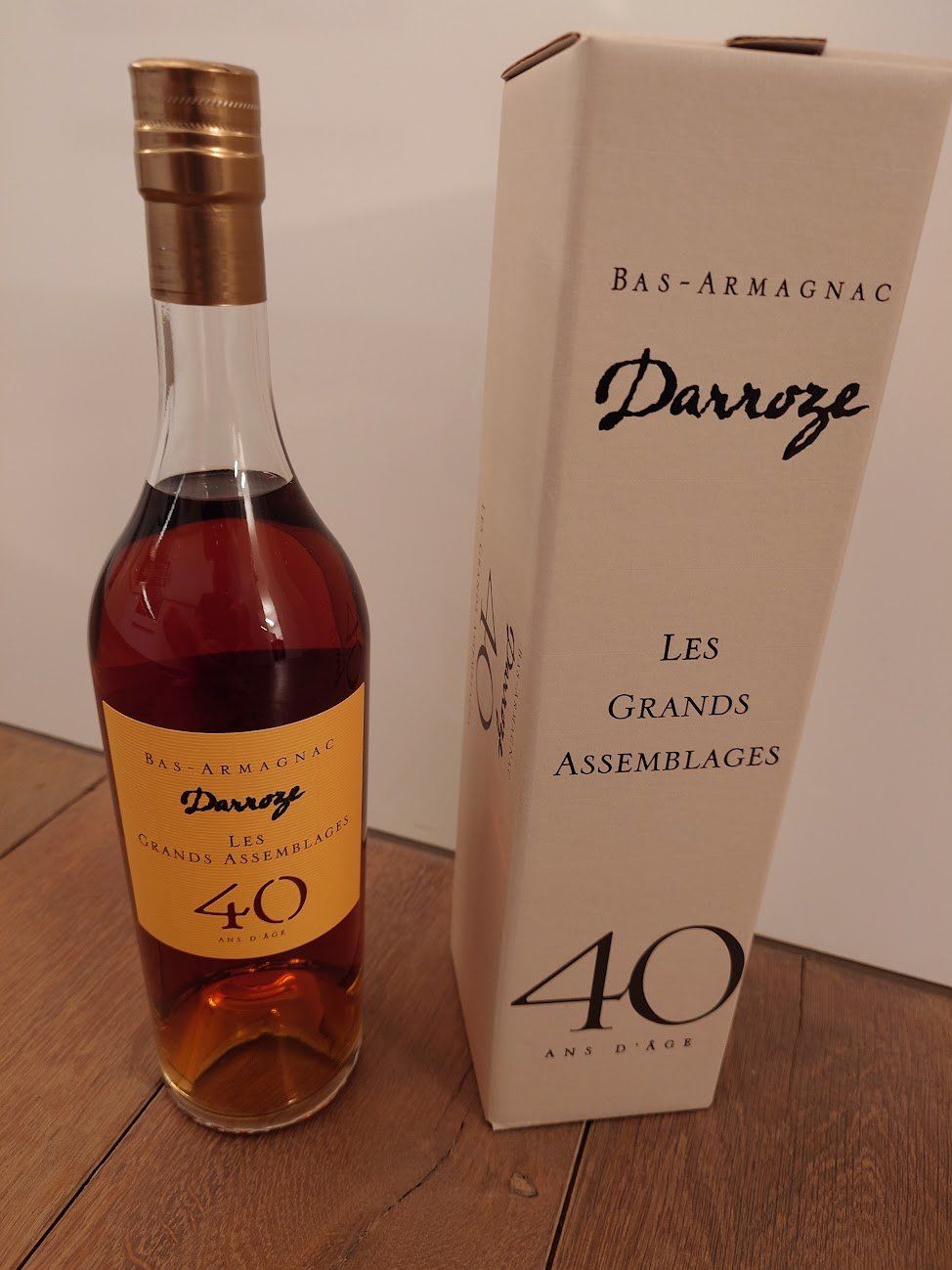 Bevande alcoliche: Darroze Armagnac Les Grands Assemblages 40 – Nuovo e nell'imballaggio originale da Oberhasli venduto da initiation 1