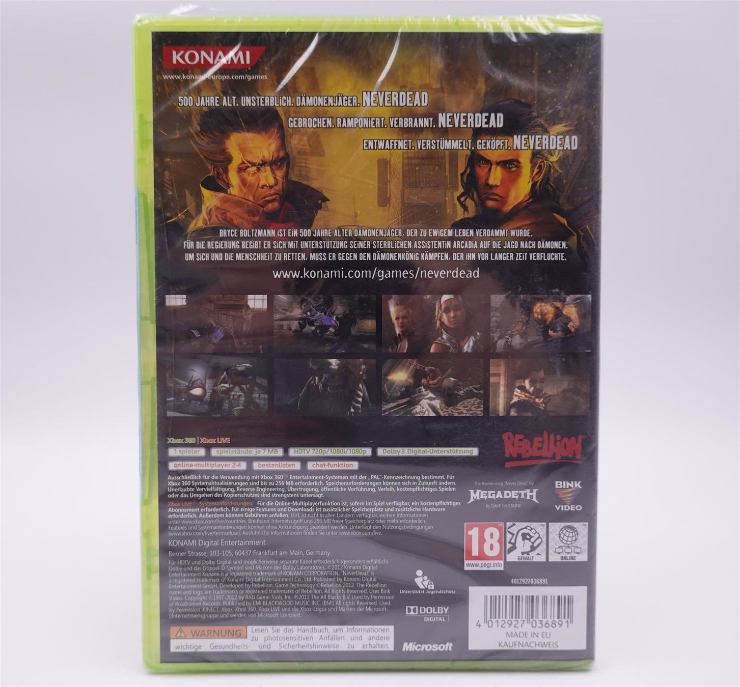 Microsoft Spiele: Never Dead Gamer Twin Pack (XBOX360) – Neu (gemäss Beschreibung) aus Herisau von ZelliZone 5