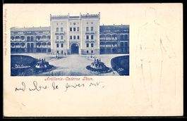 Präge-AK Thun, Artillerie-Caserne, rüc