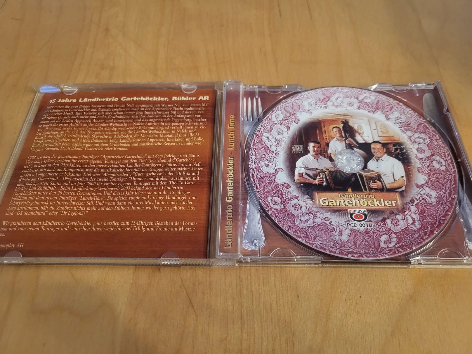 CD: CD Ländlertrio Gartehöckler "Lunch-Time" – Usato da Urnäsch venduto da Rteppich 1