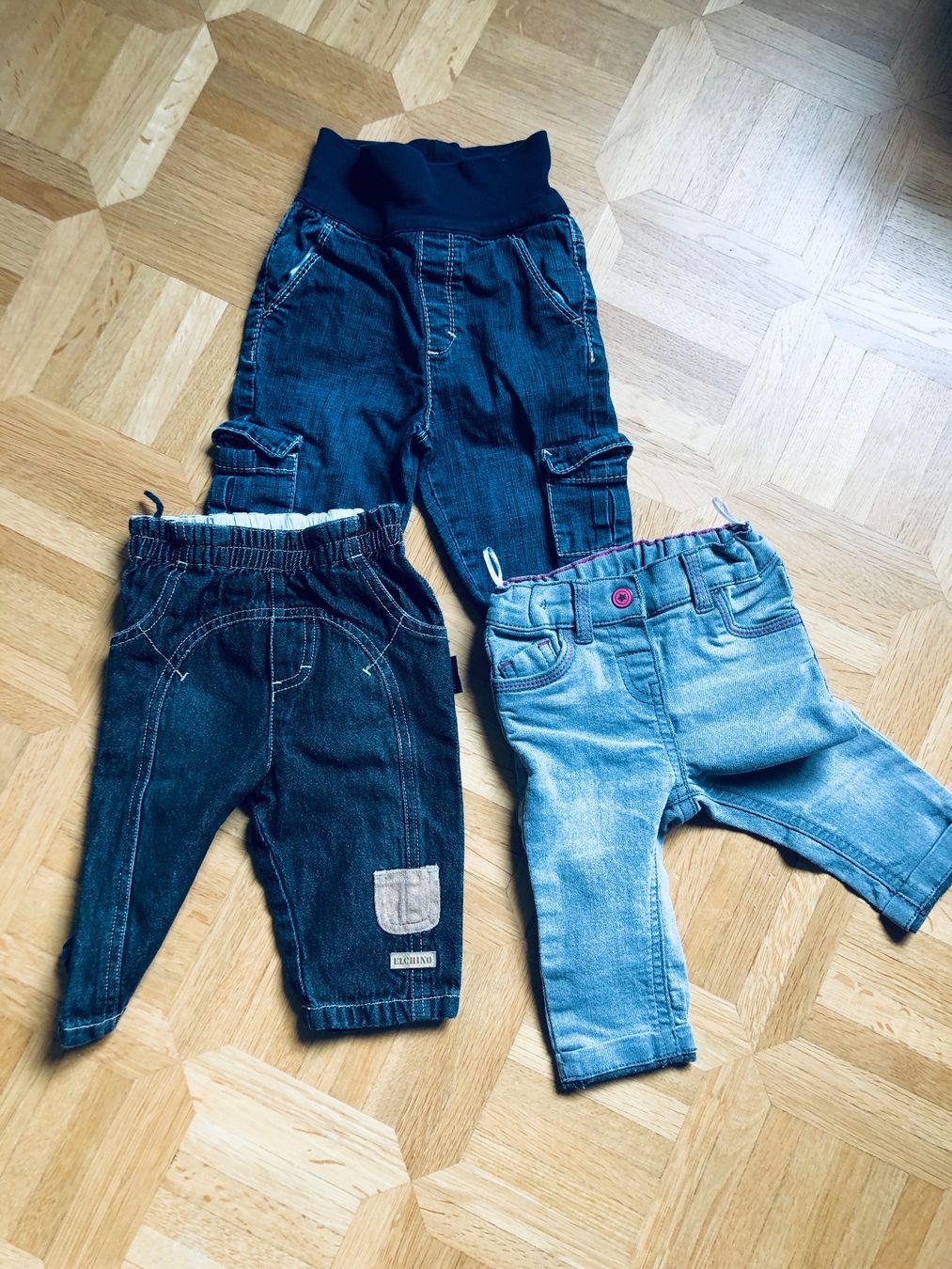 Hosen: Jeans Trio Gr. 68 (25) – Gebraucht aus Vilters von Zwaergli13