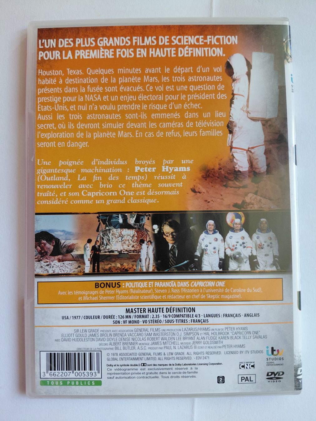 Tutti i DVDs: Capricorn One – Usato da Denges venduto da Hellboy10 1