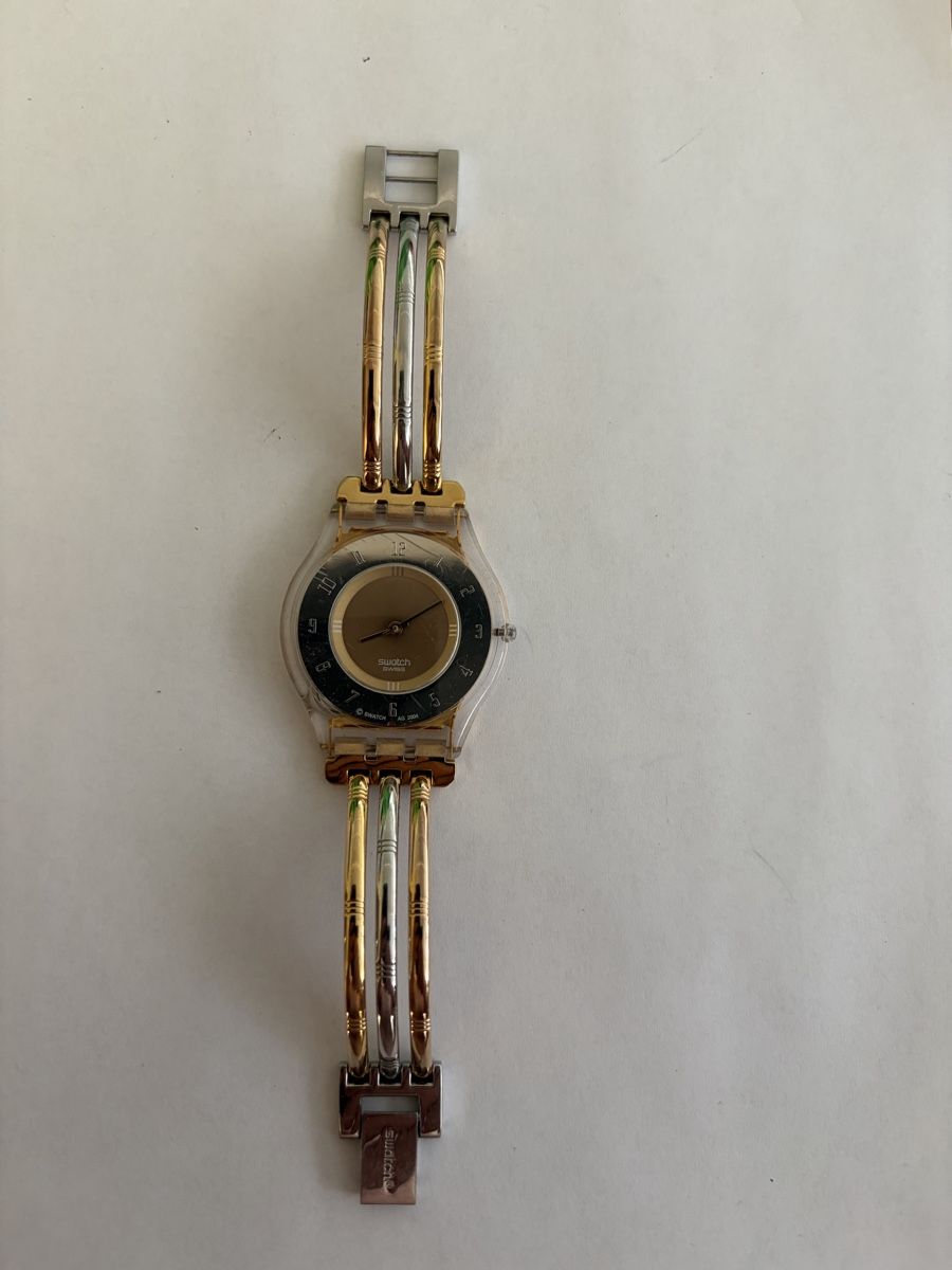 Swatch Uhren: Montre Swatch Skin "Tri-Gold" – Gebraucht aus Echallens von JAR69 1