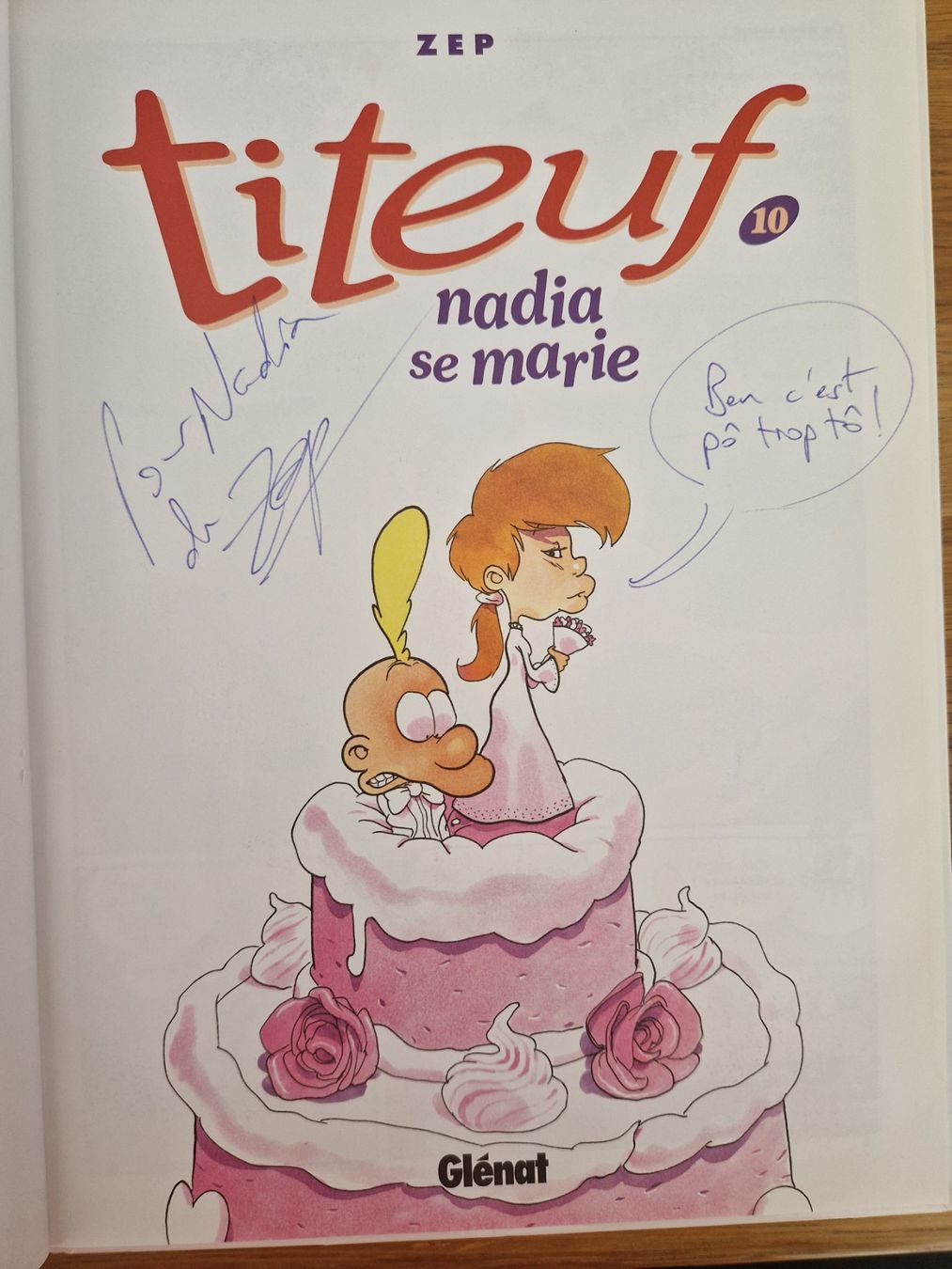 Comics: Titeuf no 10 - Nadia se marie – Gebraucht aus Villars-sur-Glâne von Agnie80 3