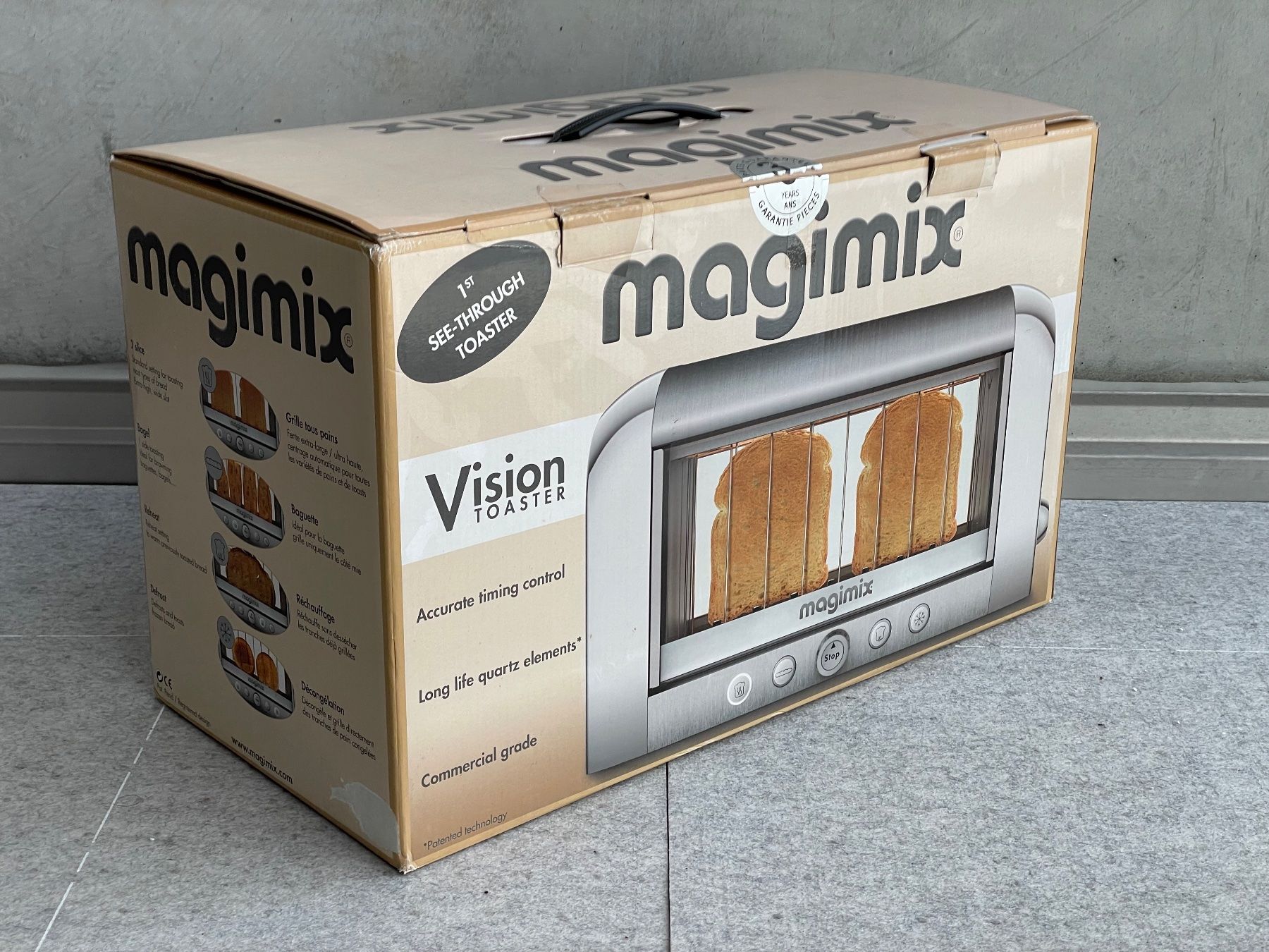 Magimix Küchengeräte: Magimix - Toaster Vision – Gebraucht aus Zürich von Num6 7