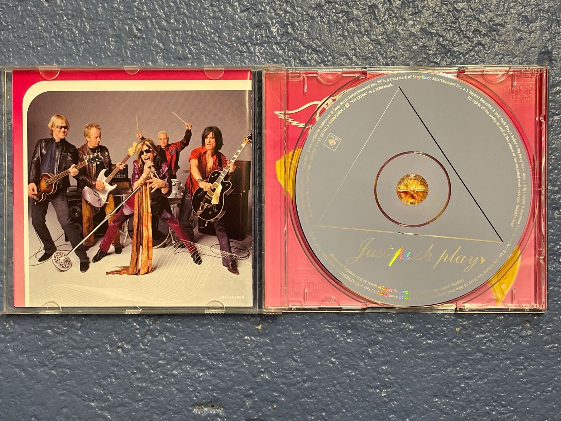 CD: [CD] AEROSMITH - Just Push Play (2001) – Usato da Frasnacht venduto da DiskSelection 2