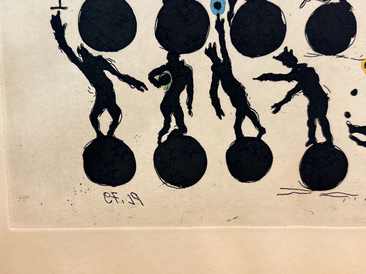 Grafiken & Lithographien: Tomi Ungerer - Radierung  – Gebraucht aus Solothurn von NUVICO 5