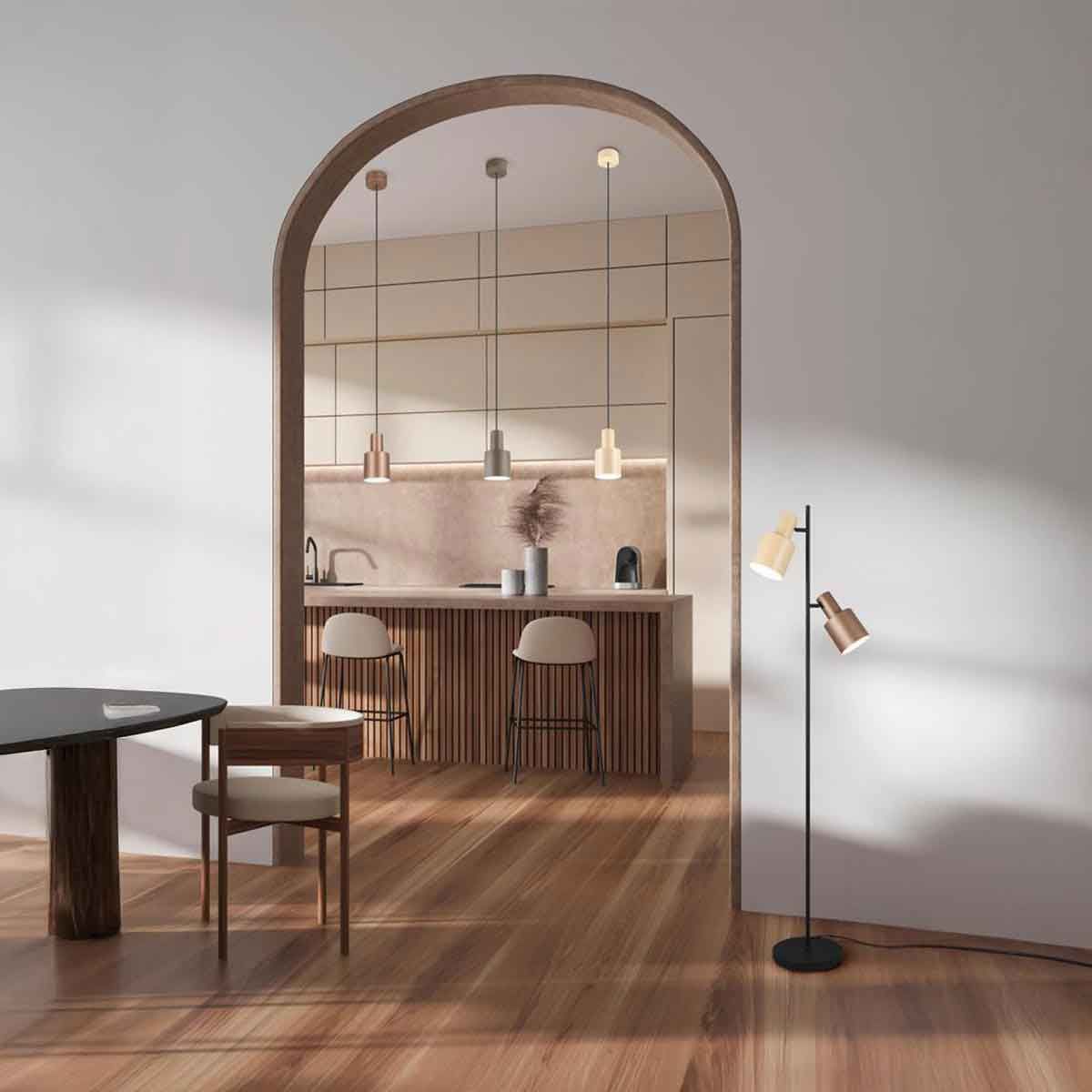 Kronleuchter & Deckenlampen: Pendelleuchte, Coffee, Rund, 12 cm Ø – Neu (gemäss Beschreibung) aus Kreuzlingen von Smart-Light 1