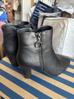Stiefeletten Damen Schwarz Grösse 40 gute zustand