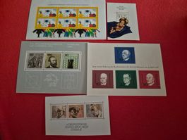 Briefmarken Bögen Deutschland BRD