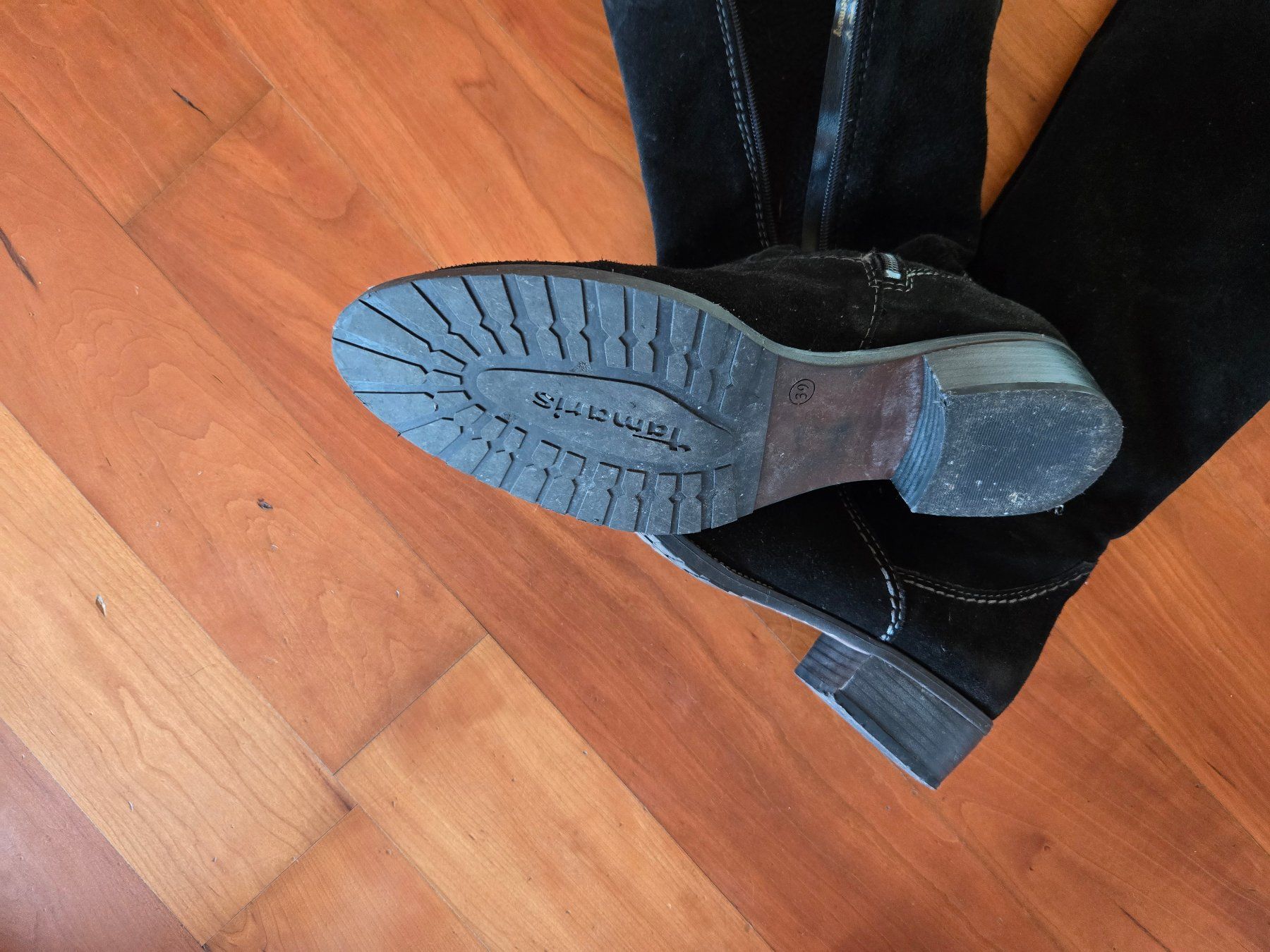 Tamaris Damenschuhe: Lederstiefel – Gebraucht aus Altstätten SG von Tschuppben 2