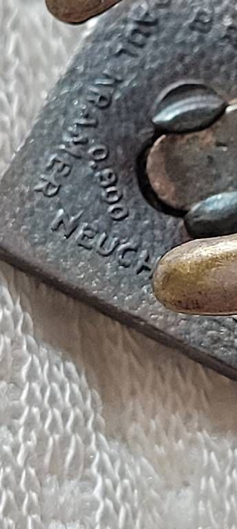 Gemelli: Deux Ancien boutons de manchette argent – Usato da Vésenaz venduto da emose