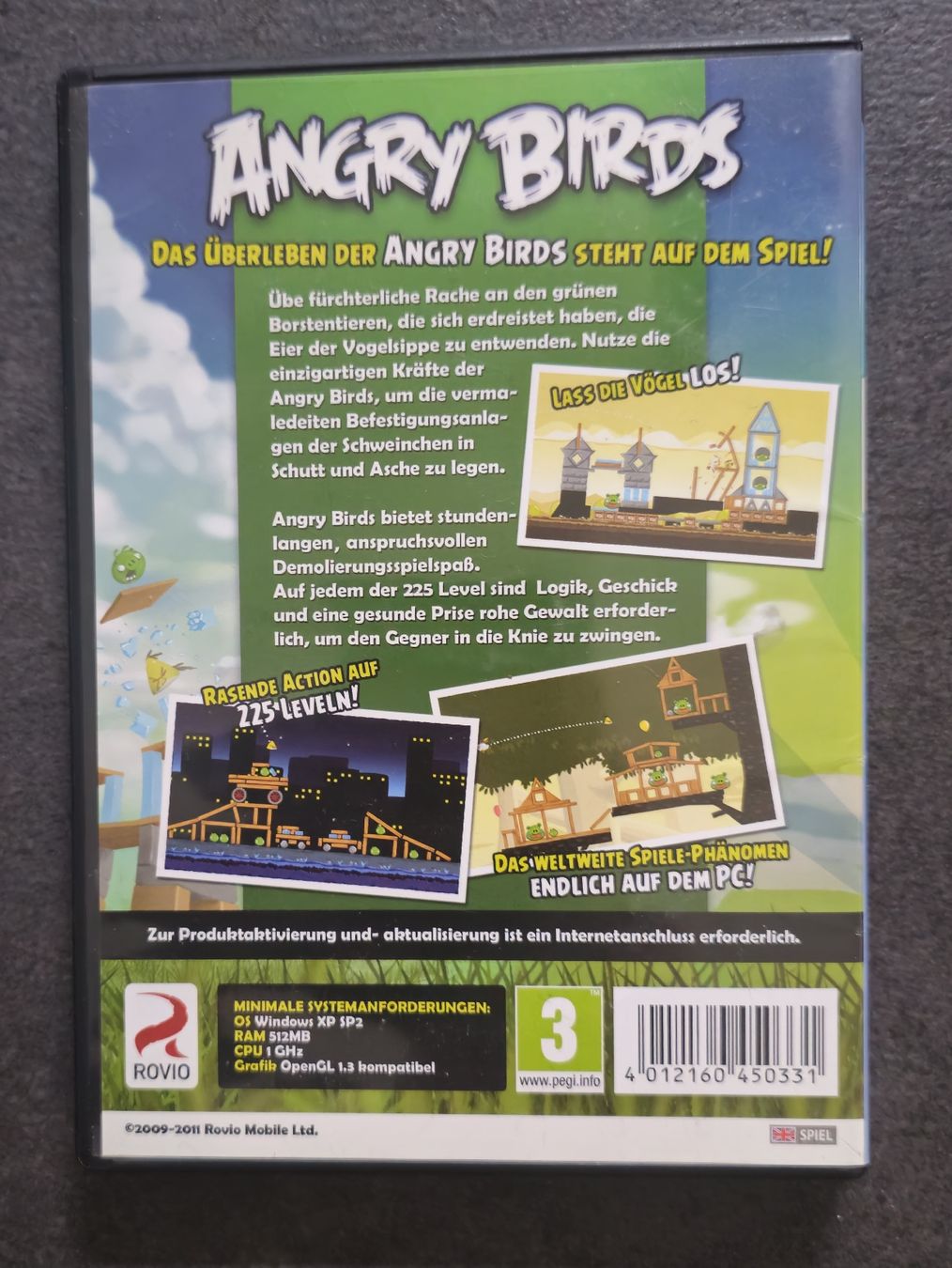 Giochi: Angry Birds PC CD-ROM Ravio Spiel – Usato da Staffelbach venduto da Ddado01 1