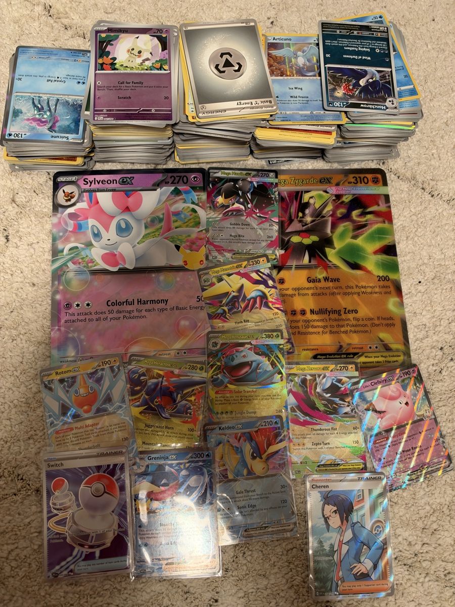 Pokémon Carte collezionabili: Pokemon Sammlung 850+ karten  – Nuovo (secondo la descrizione) da Oberhasli venduto da lor_6km9