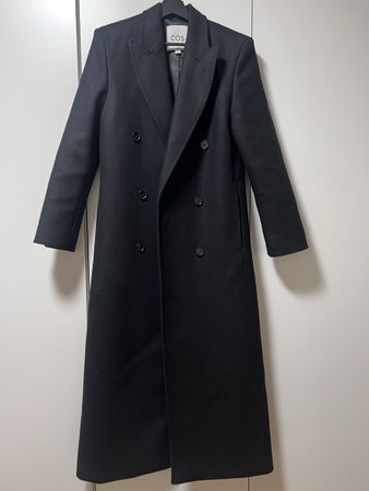 COS Wollmantel schwarz, NEU
