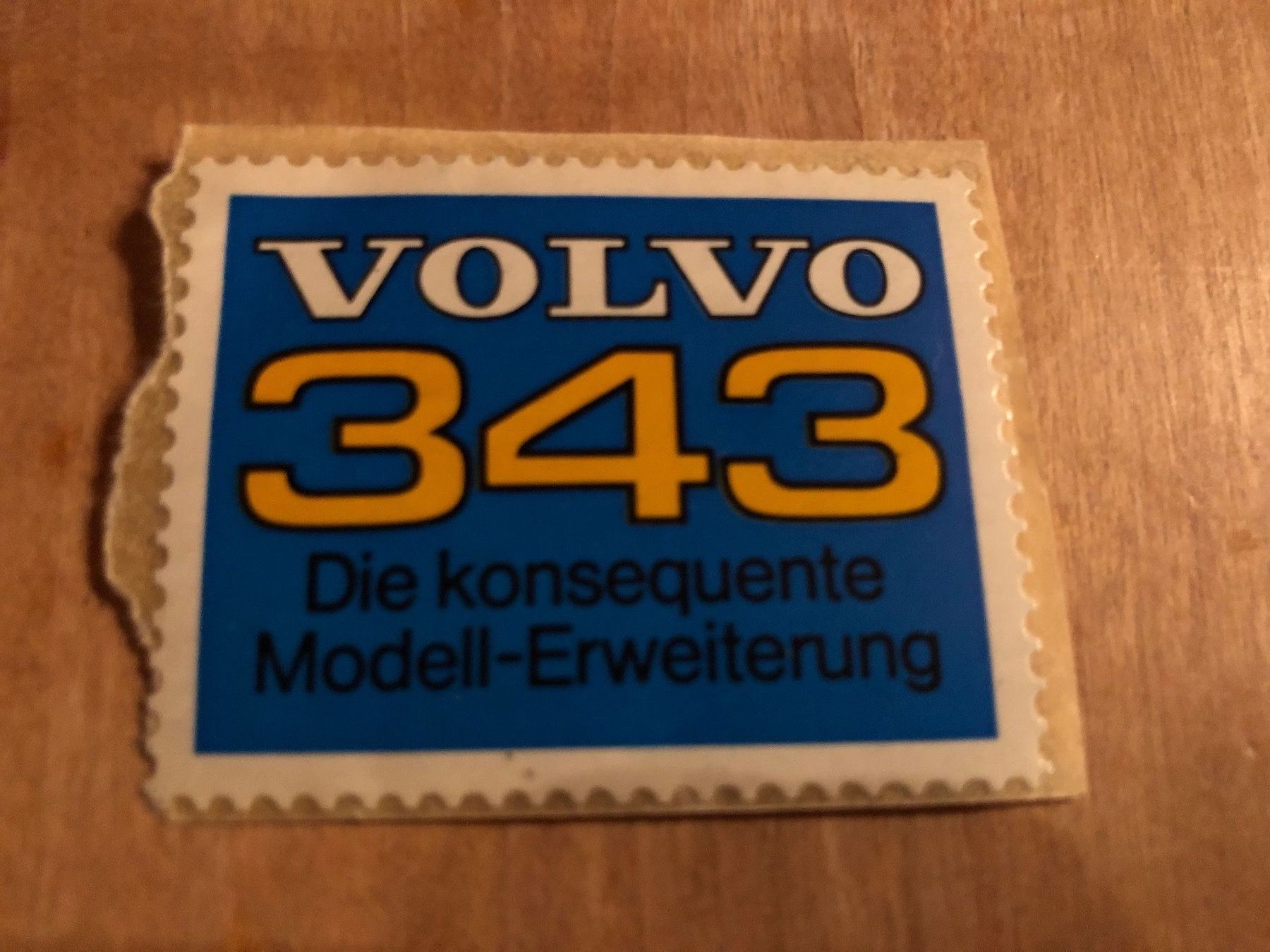 Aufkleber: Volvo 343 Abziehbild / Sticker / Kleber – Gebraucht aus Winterthur von cheerio97 2